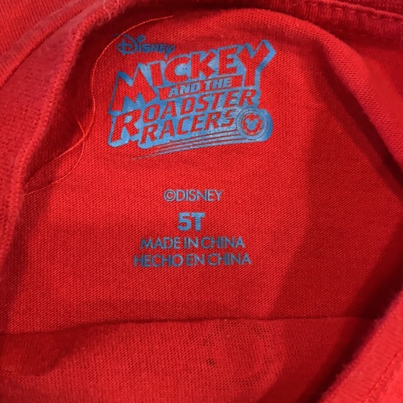 LS Mickey Mouse shirt - Picture 3 of 4